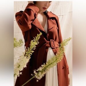 Chriselle Lim Chloe Trench Coat Sz XL